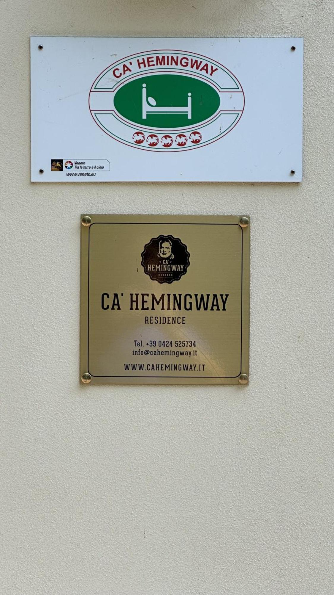 الشقق الفندقية باسّانو ديل غرابّافي  Ca' Hemingway المظهر الخارجي الصورة